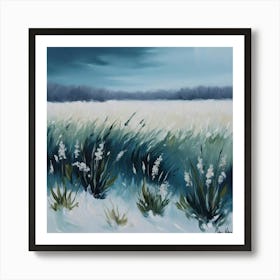 Winter Meadow Art Print