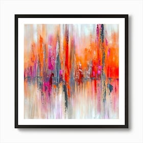 Abstract Cityscape 9 Art Print