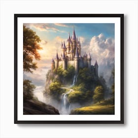 Fairytale Castle 19 Art Print