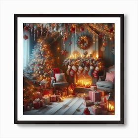 Christmas time is here Art Print