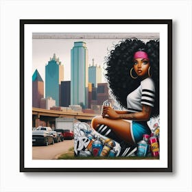 Street Art Art Print