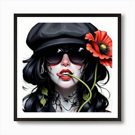 Sexy Girl Art Print