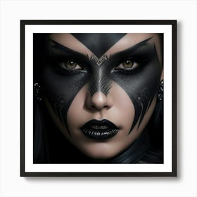 Gaze of the fierce spirit Art Print