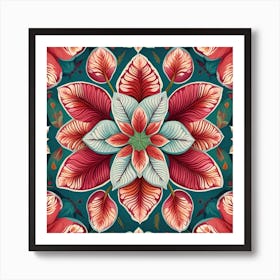 Floral Pattern 2 Art Print