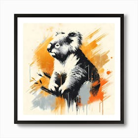 Wild Animal Illustration 12 Art Print