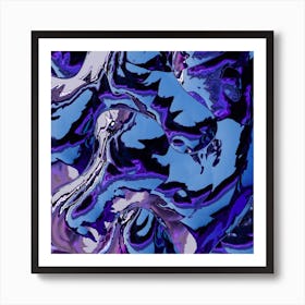 Electrifying Lavender Art Print
