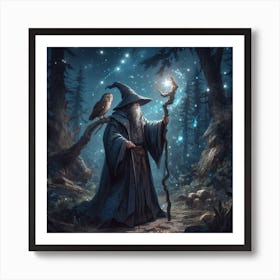 Wizard Of Odin Art Print