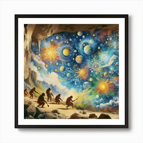 Cave Of The Ancients Art Print