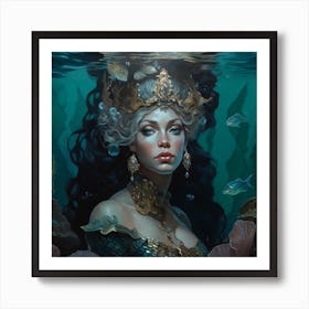 Mermaid 7 Art Print