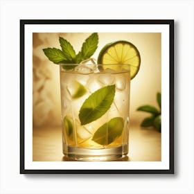 Iced Mojito 1 Art Print