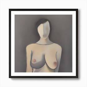 Nude Woman 2 Art Print