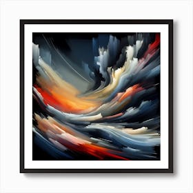 Abstract Painting 41 Art Print