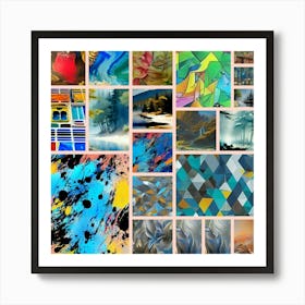 Abstract Painting Art Print