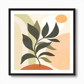 Plant In A Pot Art Print