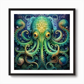 Octopus 19 Art Print