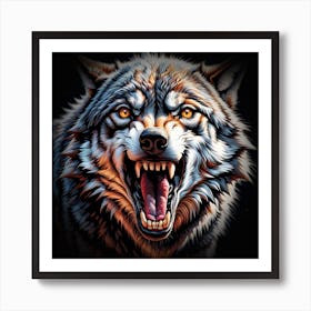 Wollf Art Print