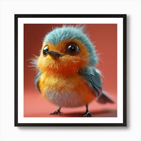 Cute Little Bird 4 Art Print