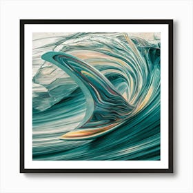 'Waves' 1 Art Print