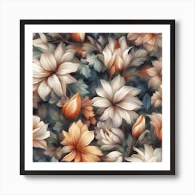 Floral Pattern Art Print