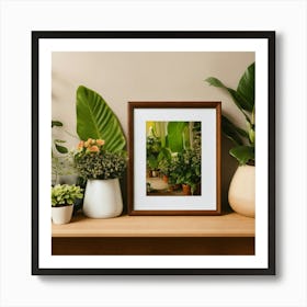 Framed Botanical Print 9 Art Print