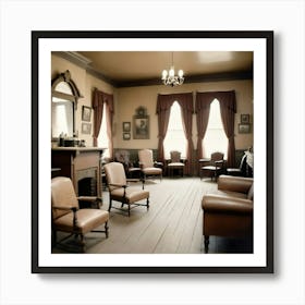 Victorian Living Room Art Print