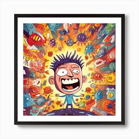 Comic Book Cover Art Print