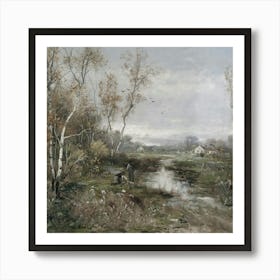 Riverside 12 1 Art Print