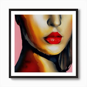 Portrait Of A Woman Art Print