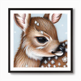 Beautiful Fawn (1) Art Print