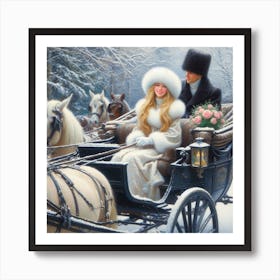 Carriage ride1 Art Print