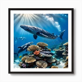 Great Barrier Reef Art Print