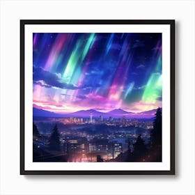 Aurora Borealis 13 Art Print