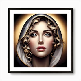 Virgin Mary 2 Art Print