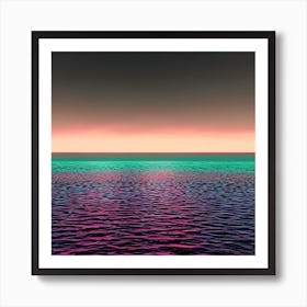 Abstract Seascape Art Print