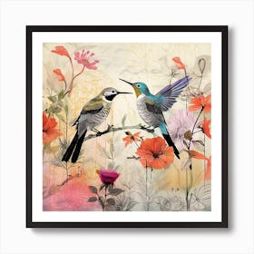 Bird In Nature Hummingbird 4 Art Print