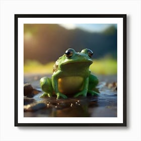 Frog 3d Art Print