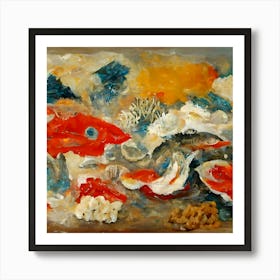 Fish In The Sea Art Print