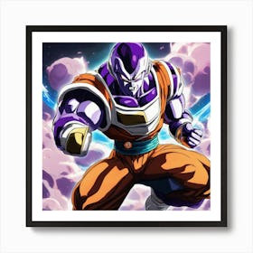 Dragon Ball Z Wallpaper 34 Art Print