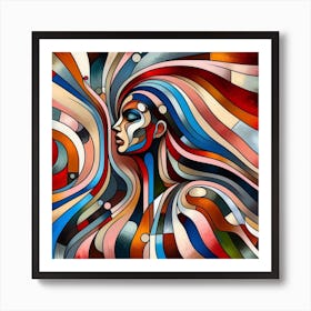 Abstract Abstract Painting 1 Art Print