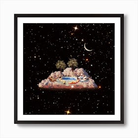 Small Paradise Square Art Print