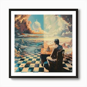 'The World Of Chess' Art Print