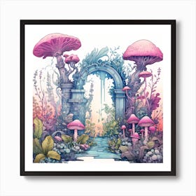 Fairy Garden Art Print