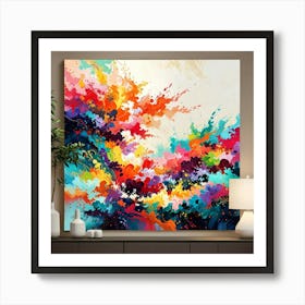 Abstract Painting 1128 Art Print