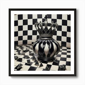 Chess Game Art Print