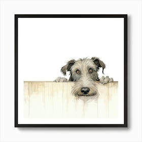 Irish Wolfhound 4 Art Print