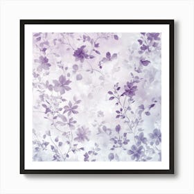 Lilac Flowers Poster