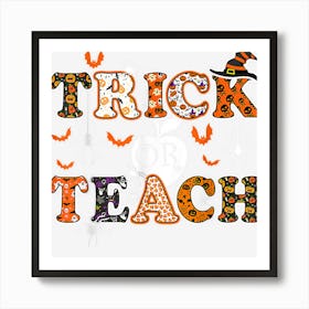 Funny Teacher Halloween Costume 2022 Art Print