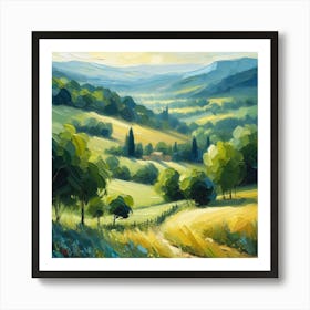 Tuscan Countryside Art Print