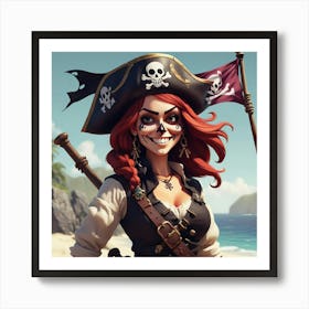 Pirates Of The Caribbean 21 Art Print