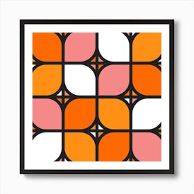 Alcorn Clover Square Art Print